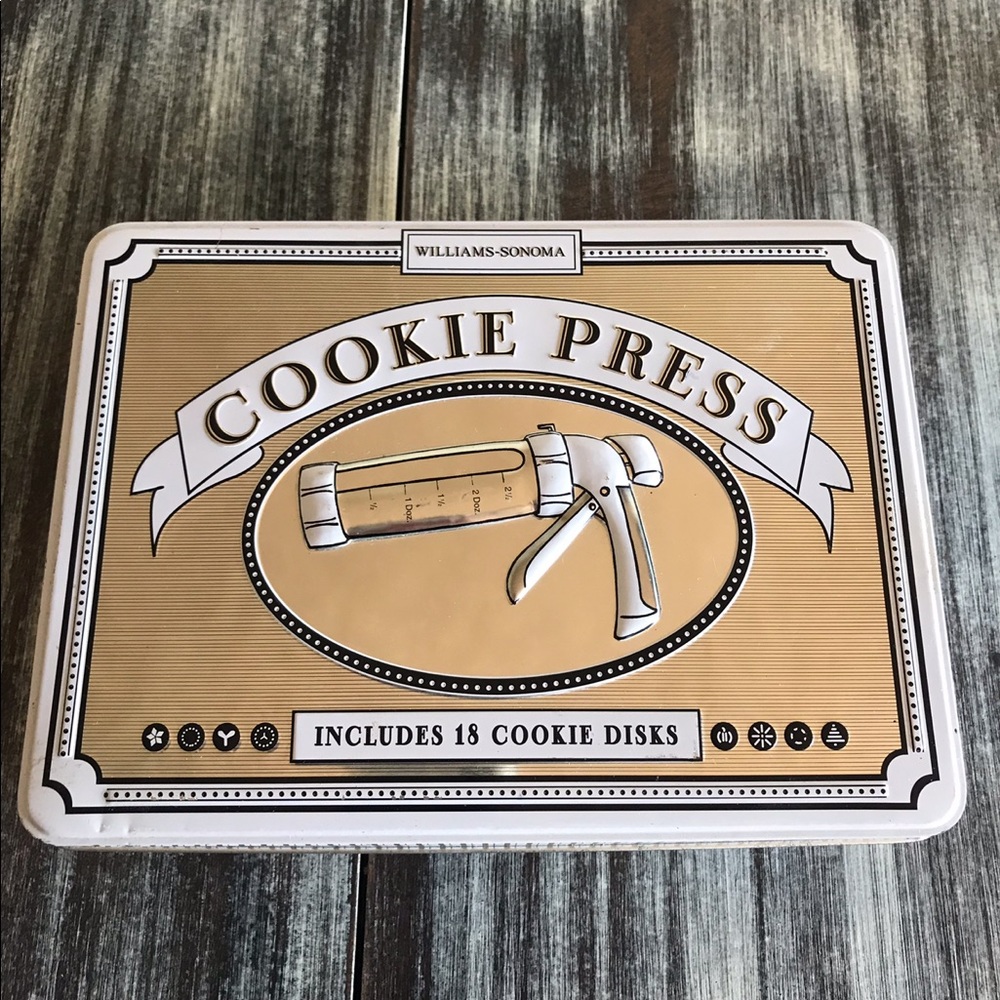 William Sonoma Cookie Press